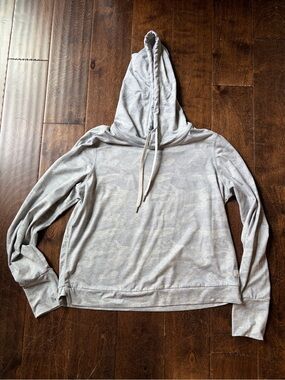 Vuori Light Gray Camo Hoodie